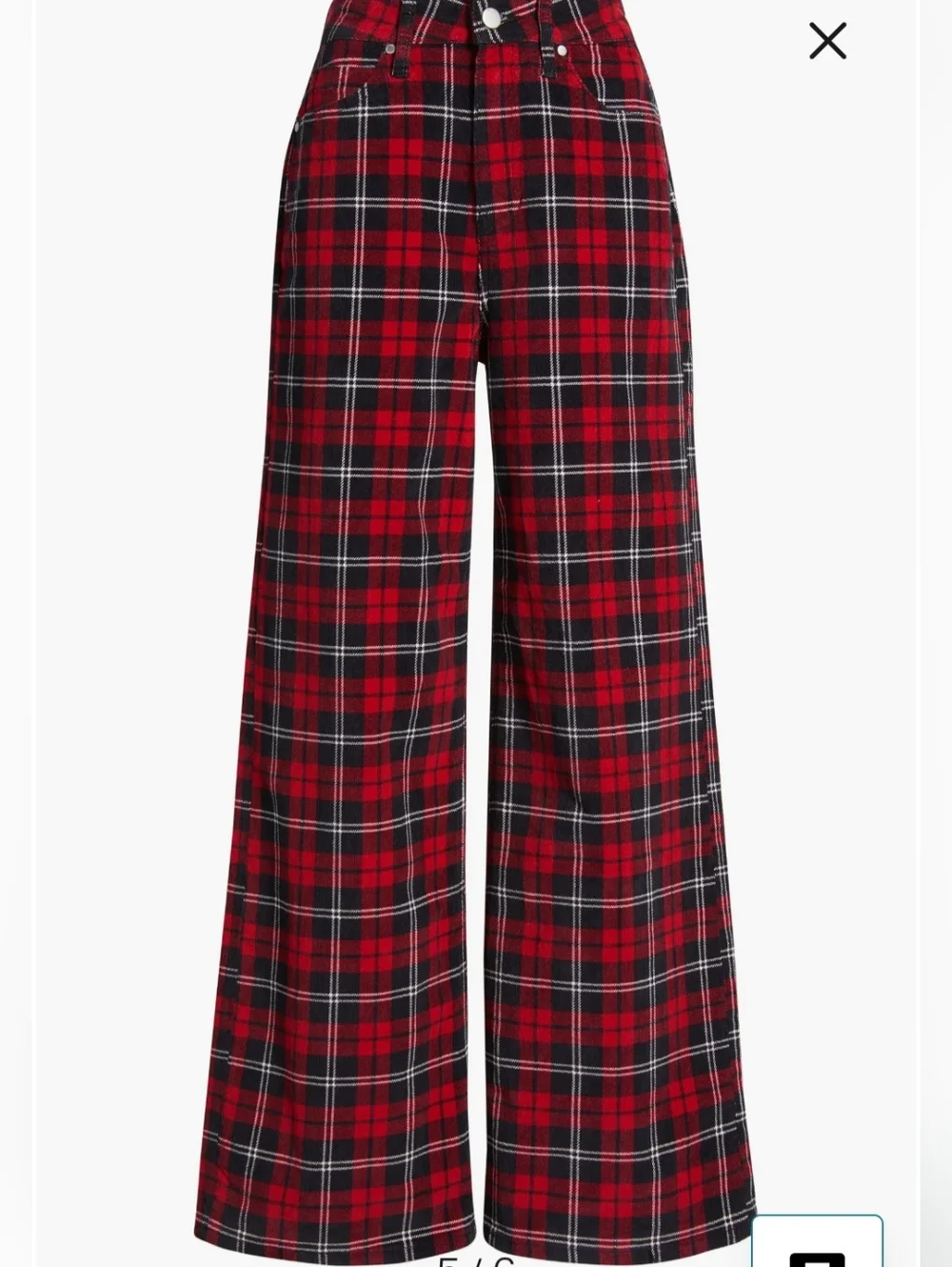 No Doubt - Gwen Stefani - PTCL Plaid Pants & Black White Tube Top - Picture 4 of 12